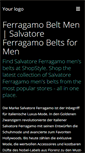 Mobile Screenshot of ferragamobeltmen.portfolik.com